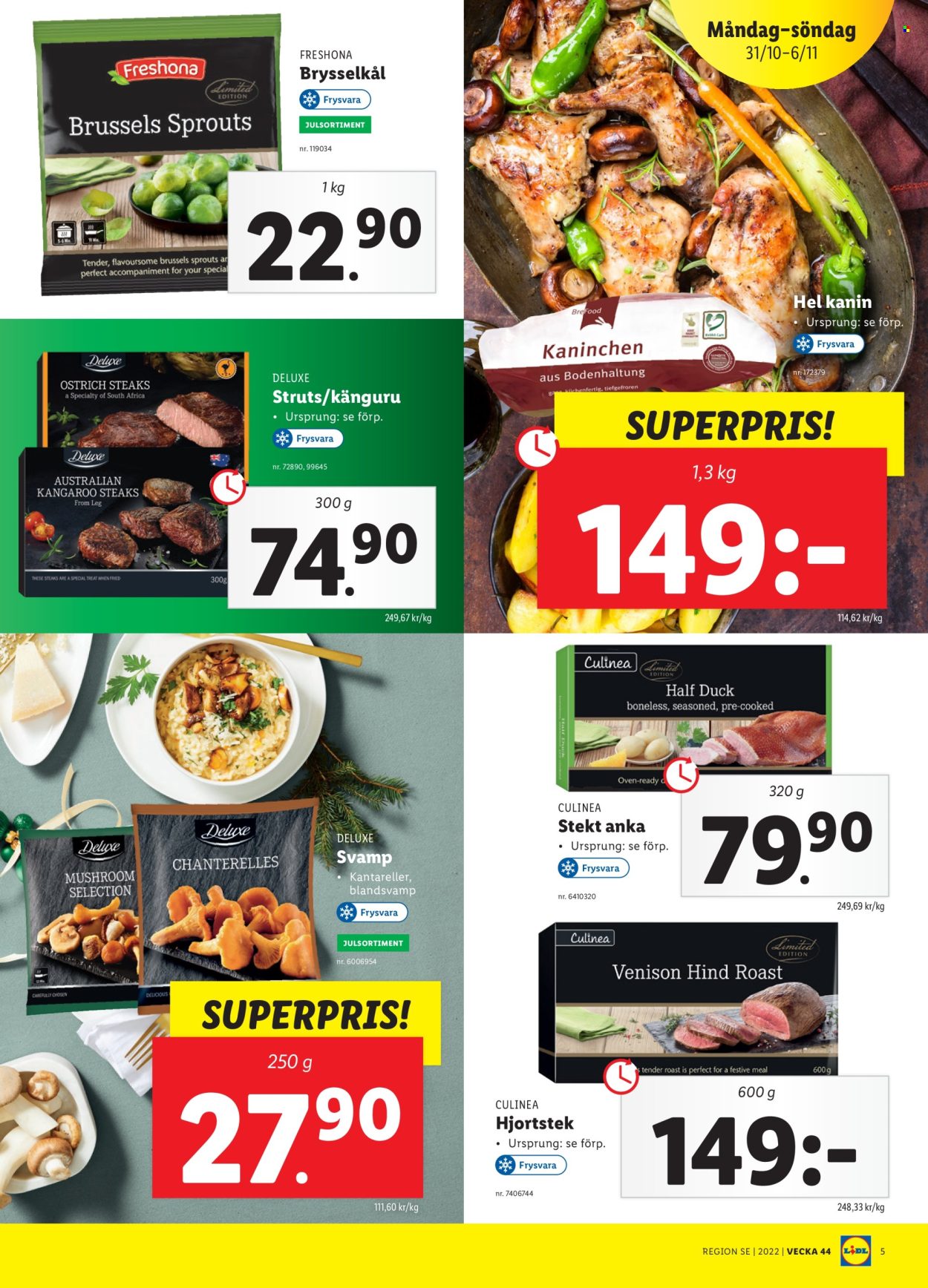 Lidl reklamblad - 31/10 2022 - 6/11 2022. Sida 5