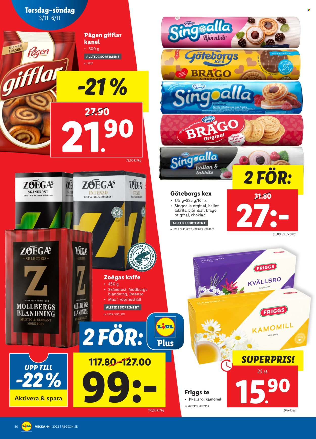 Lidl reklamblad - 31/10 2022 - 6/11 2022. Sida 32