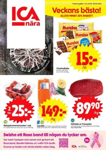 ICA reklamblad - 24/10 2022 - 30/10 2022.