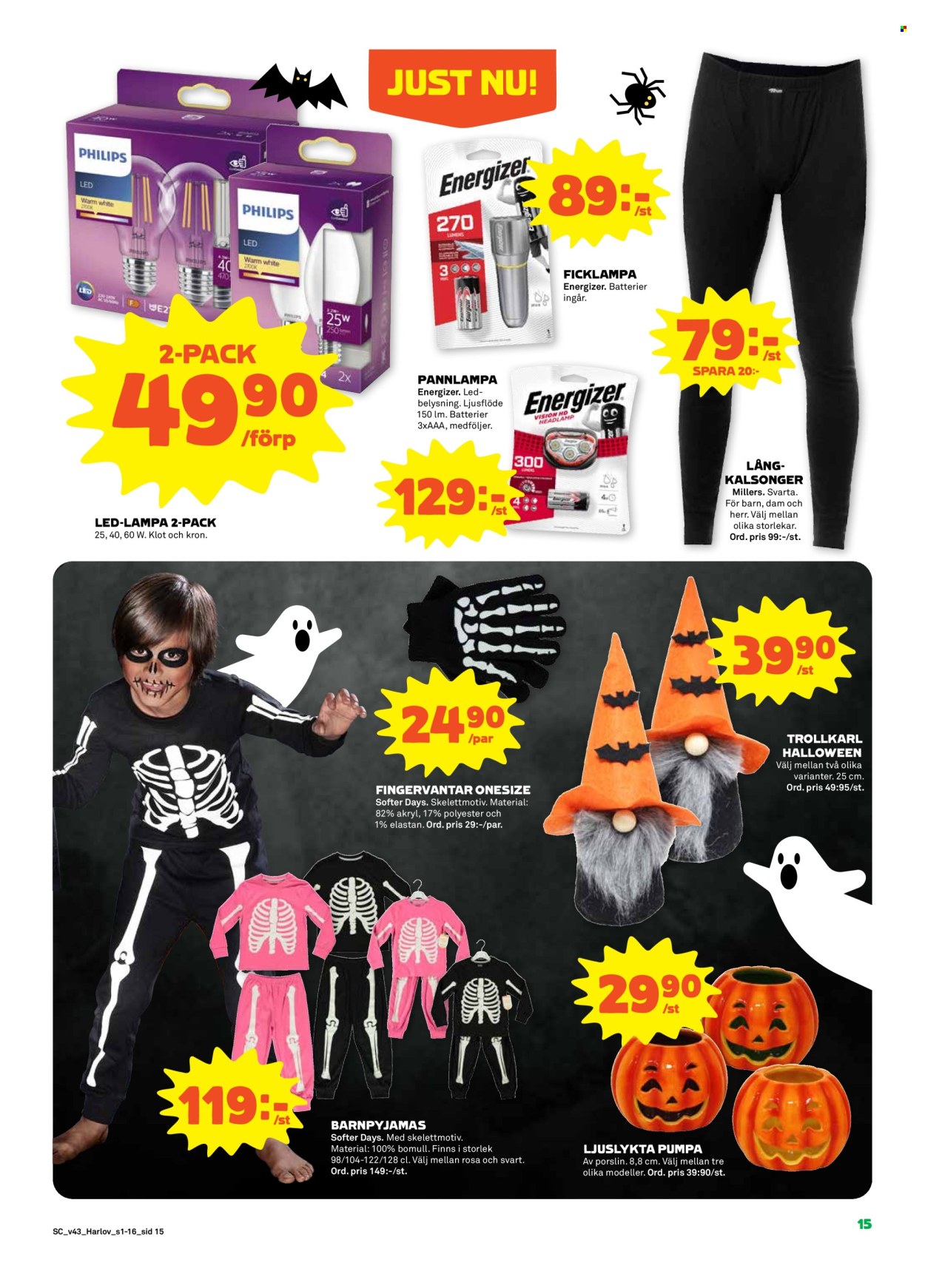 Stora Coop reklamblad - 24/10 2022 - 30/10 2022. Sida 15