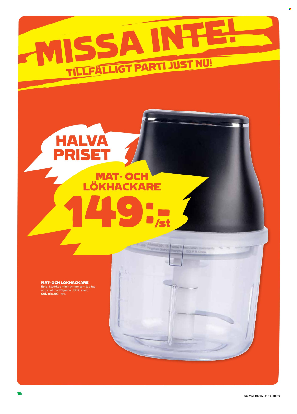 Stora Coop reklamblad - 24/10 2022 - 30/10 2022. Sida 16