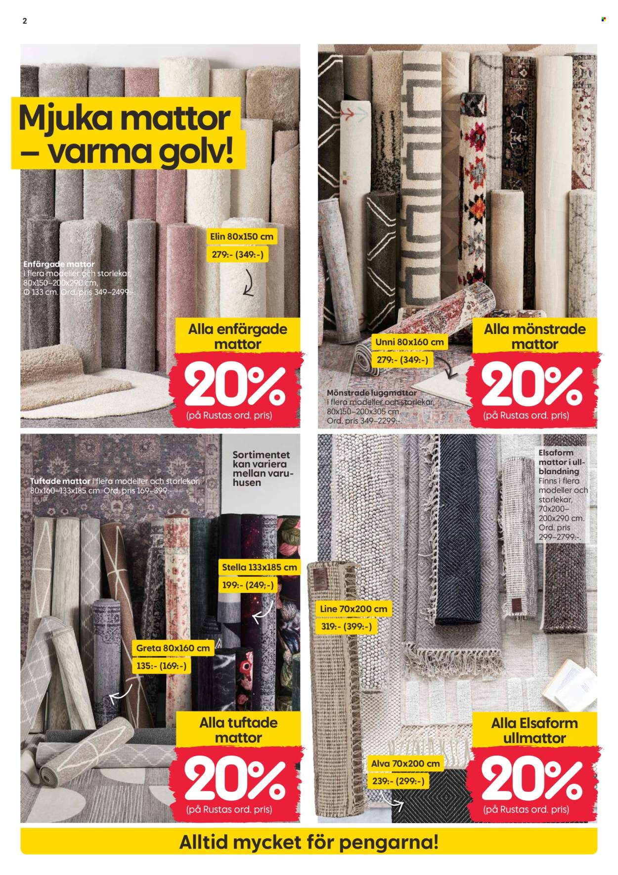 Rusta reklamblad - 26/10 2022 - 1/11 2022. Sida 2