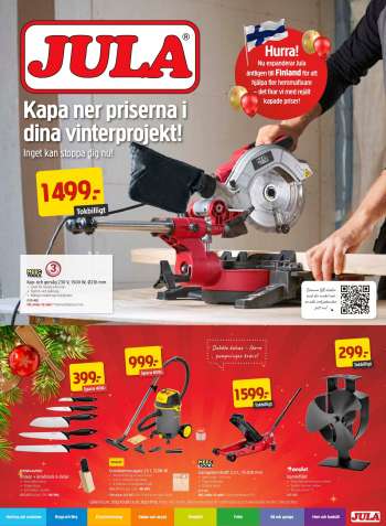 Jula reklamblad - 28/10 2022 - 13/11 2022.