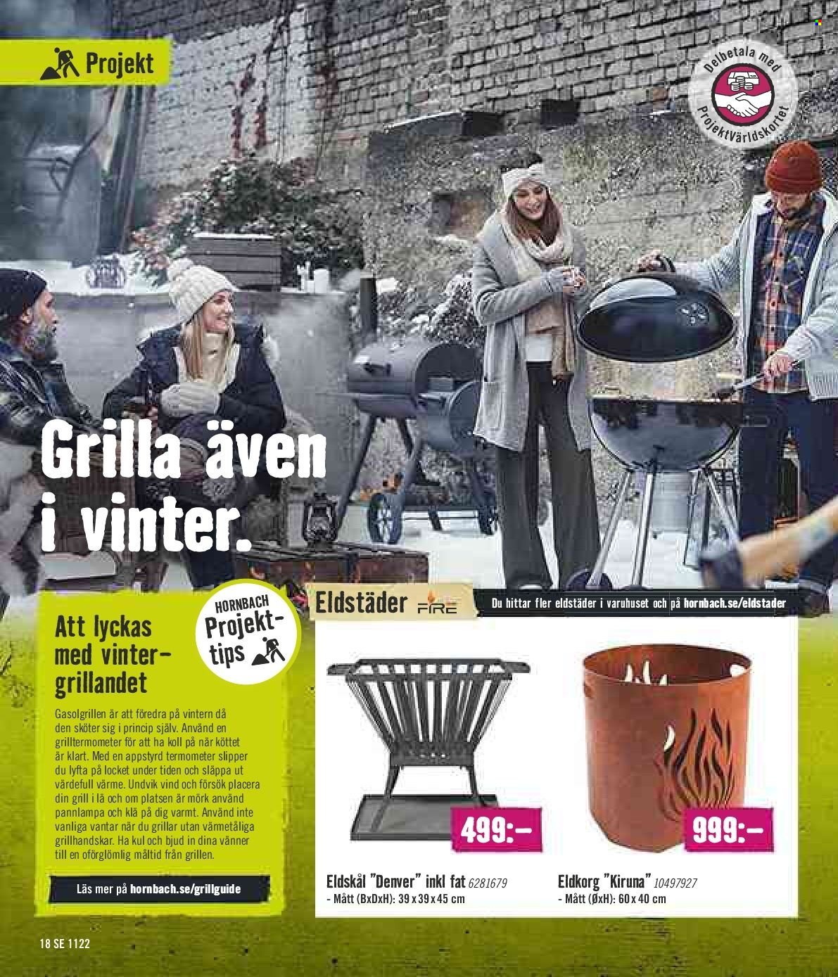 Hornbach reklamblad - 30/10 2022 - 23/11 2022. Sida 18