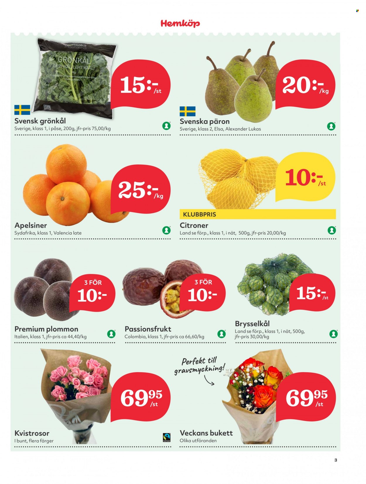 Hemköp reklamblad - 31/10 2022 - 6/11 2022. Sida 3