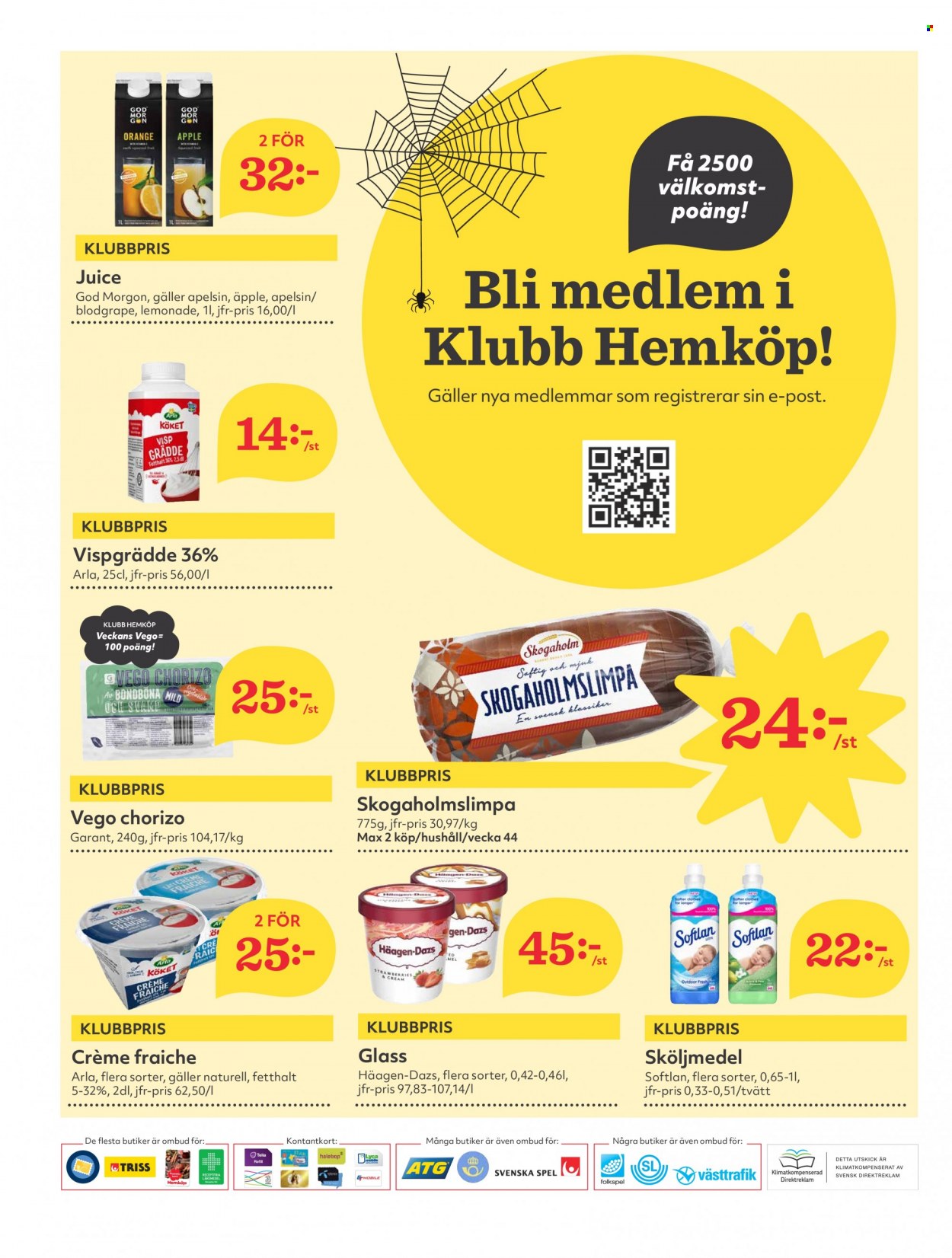 Hemköp reklamblad - 31/10 2022 - 6/11 2022. Sida 8
