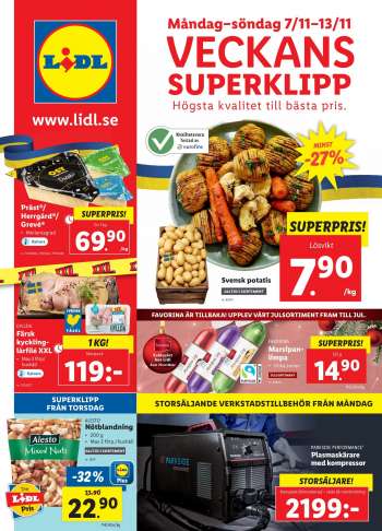 Lidl reklamblad - 7/11 2022 - 13/11 2022.
