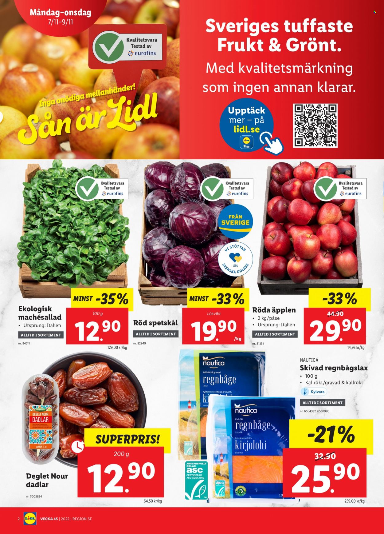 Lidl reklamblad - 7/11 2022 - 13/11 2022. Sida 2