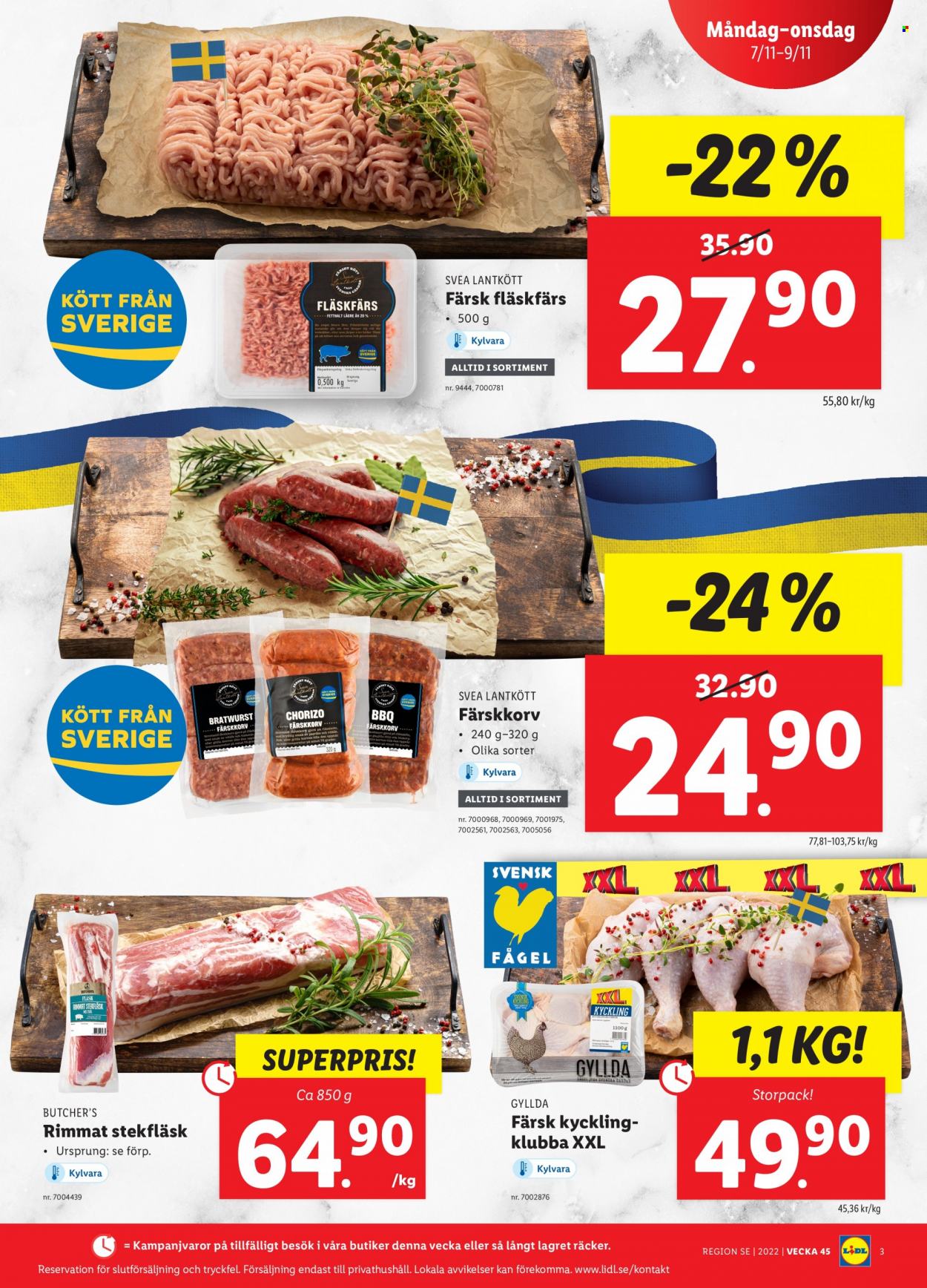 Lidl reklamblad - 7/11 2022 - 13/11 2022. Sida 3