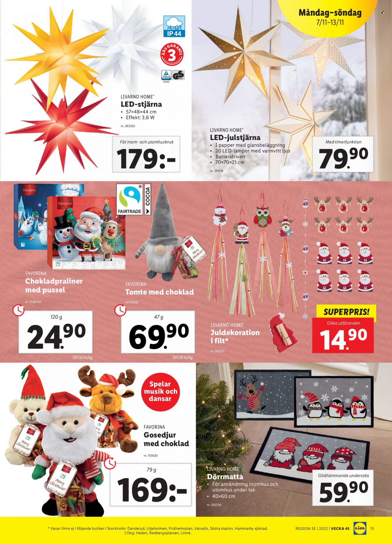 Lidl reklamblad - 7/11 2022 - 13/11 2022. Sida 15