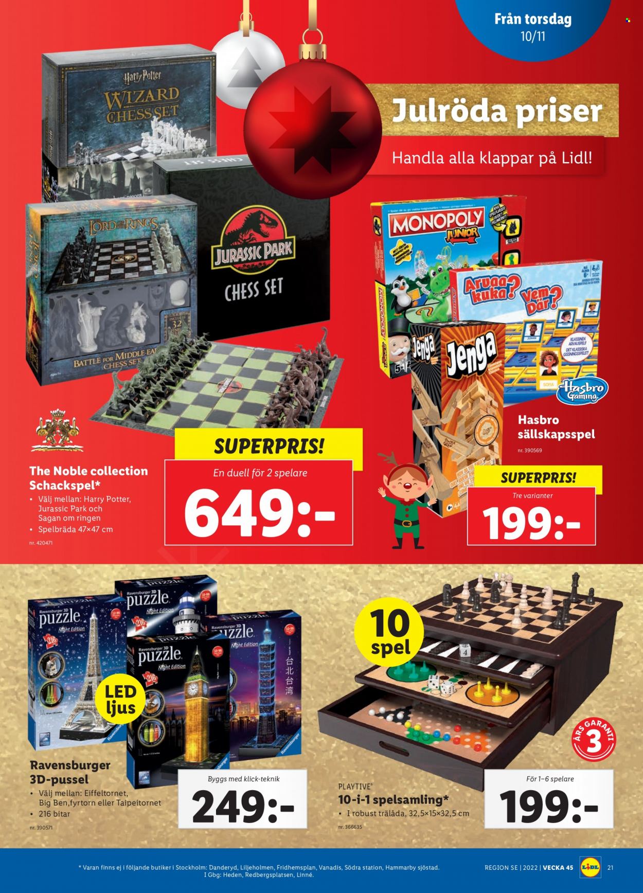 Lidl reklamblad - 7/11 2022 - 13/11 2022. Sida 23