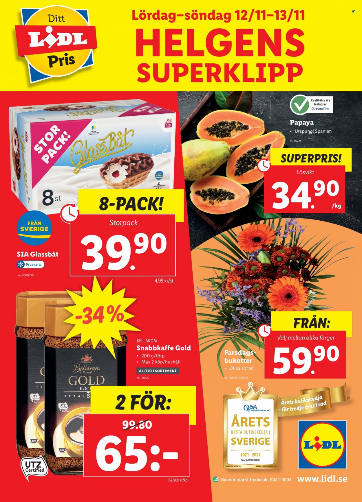 Lidl reklamblad - 7/11 2022 - 13/11 2022. Sida 34
