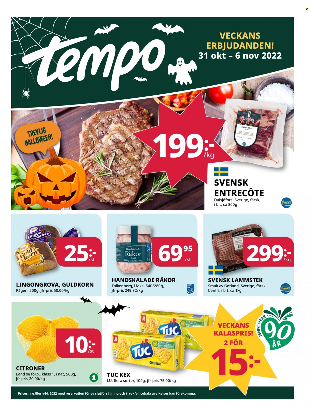 Tempo reklamblad - 31/10 2022 - 6/11 2022. Sida 1