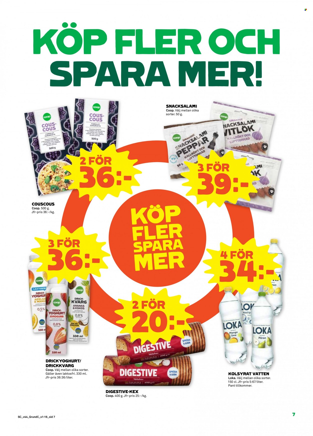 Stora Coop reklamblad - 31/10 2022 - 6/11 2022. Sida 7