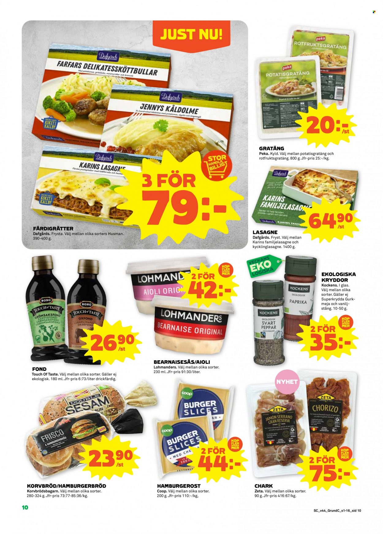 Stora Coop reklamblad - 31/10 2022 - 6/11 2022. Sida 10