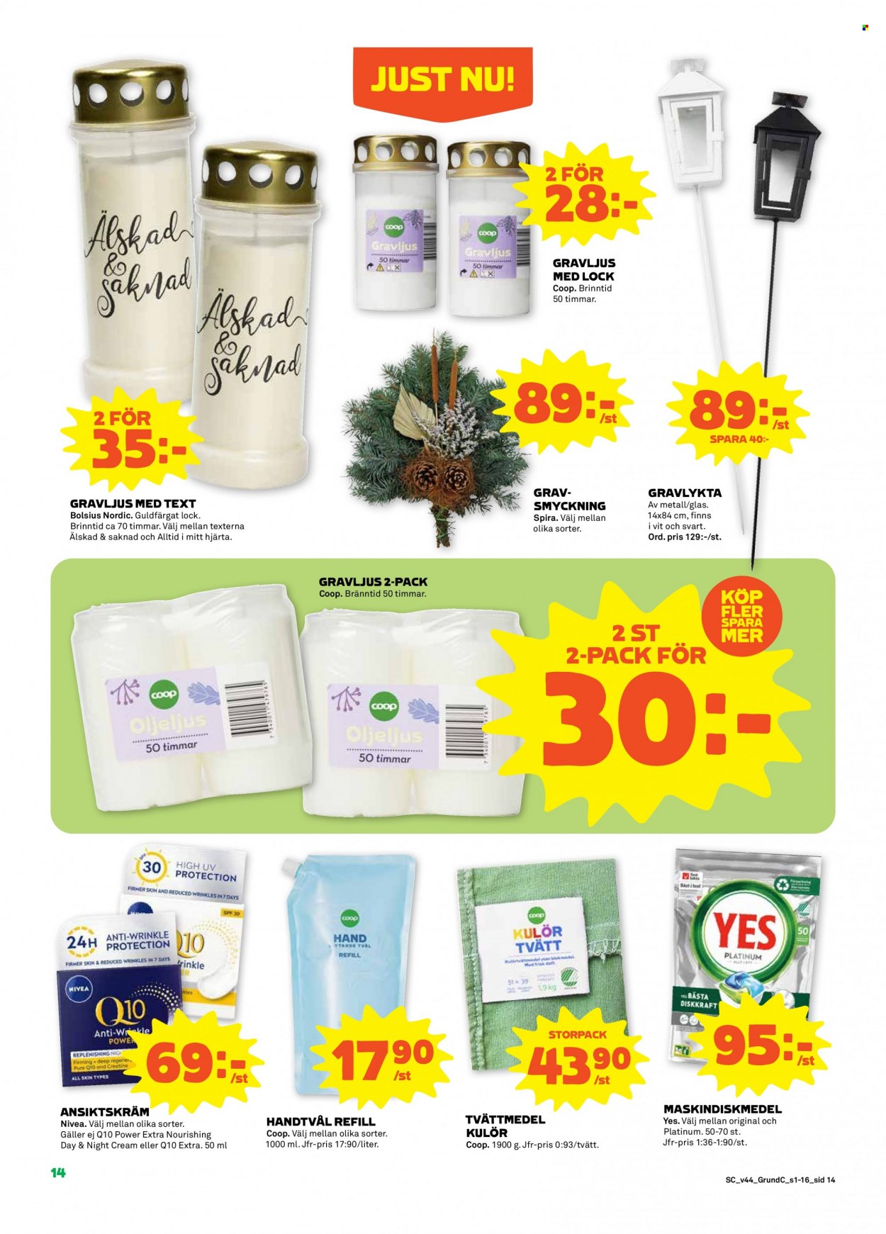 Stora Coop reklamblad - 31/10 2022 - 6/11 2022. Sida 14