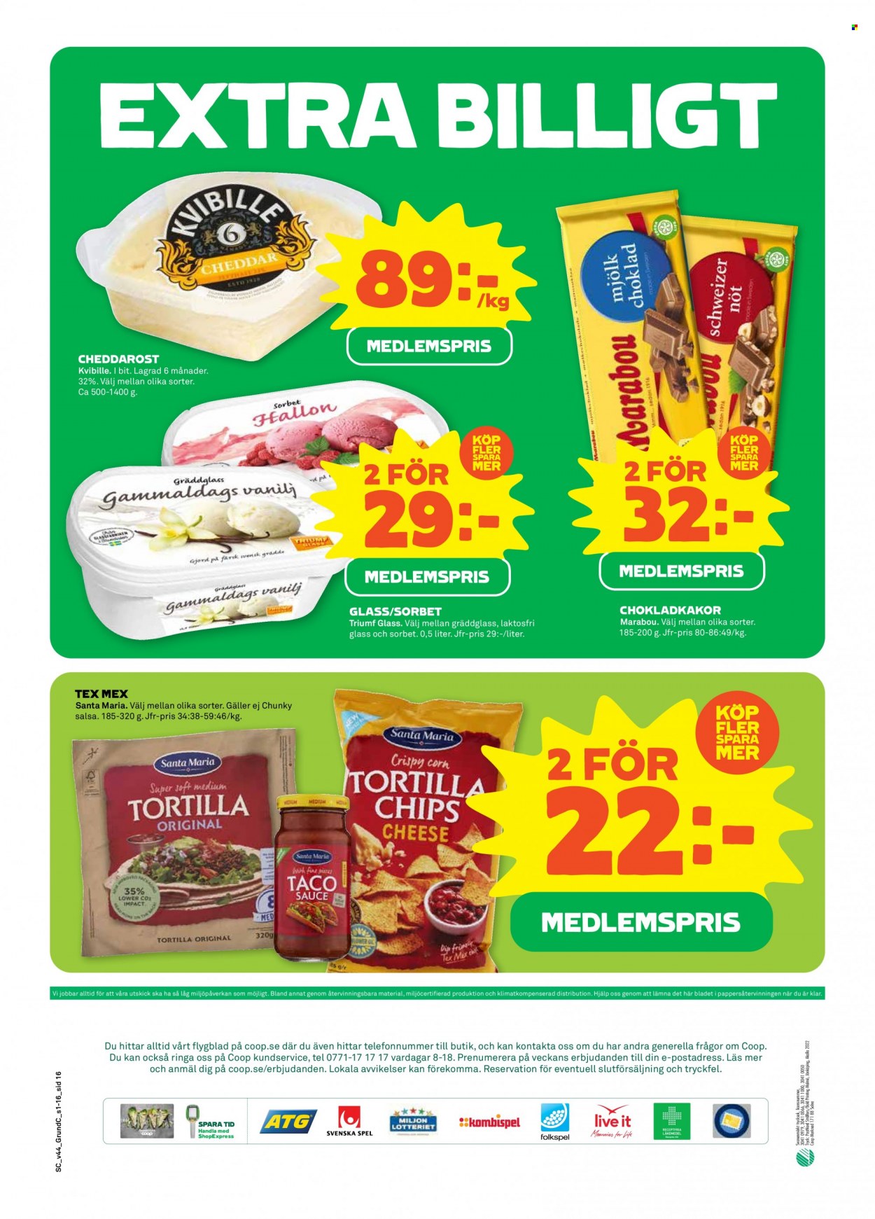 Stora Coop reklamblad - 31/10 2022 - 6/11 2022. Sida 16