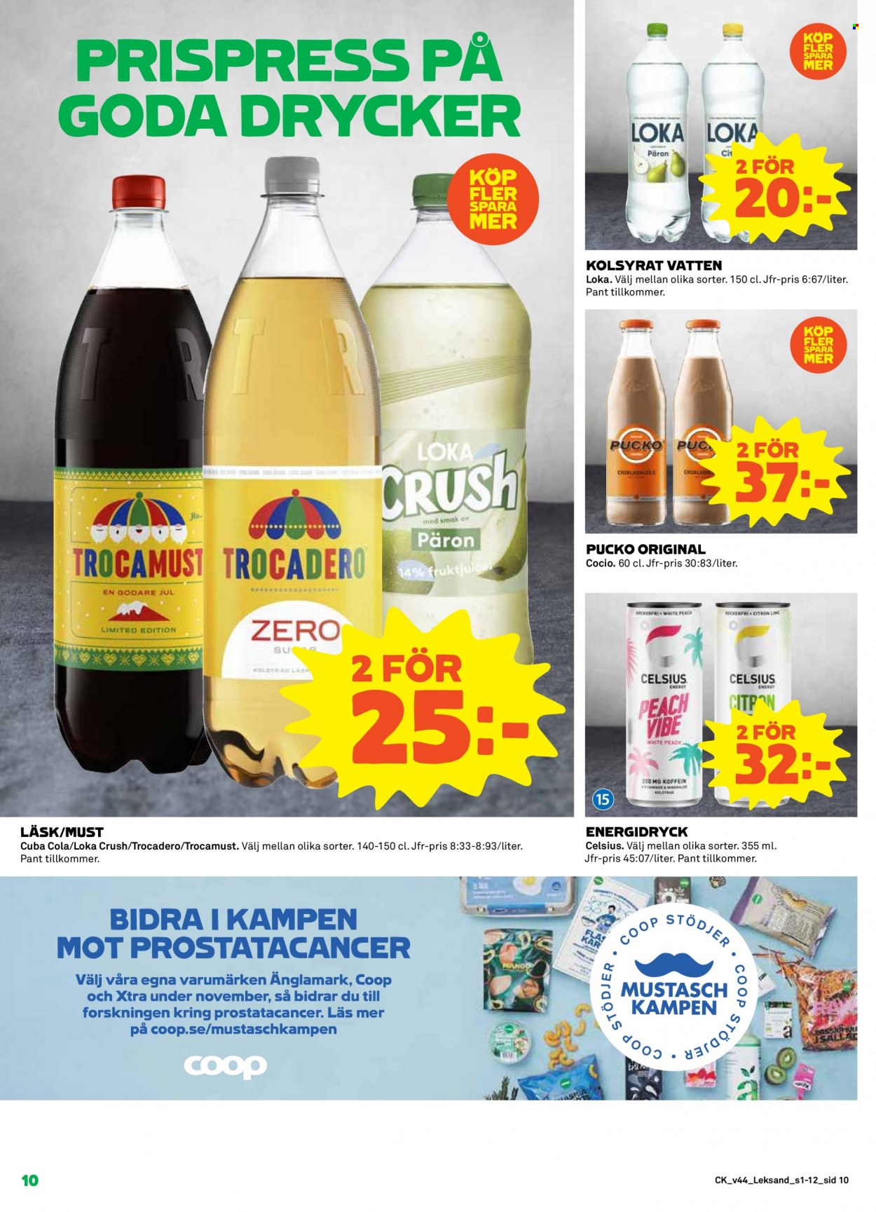 Coop reklamblad - 31/10 2022 - 6/11 2022. Sida 10