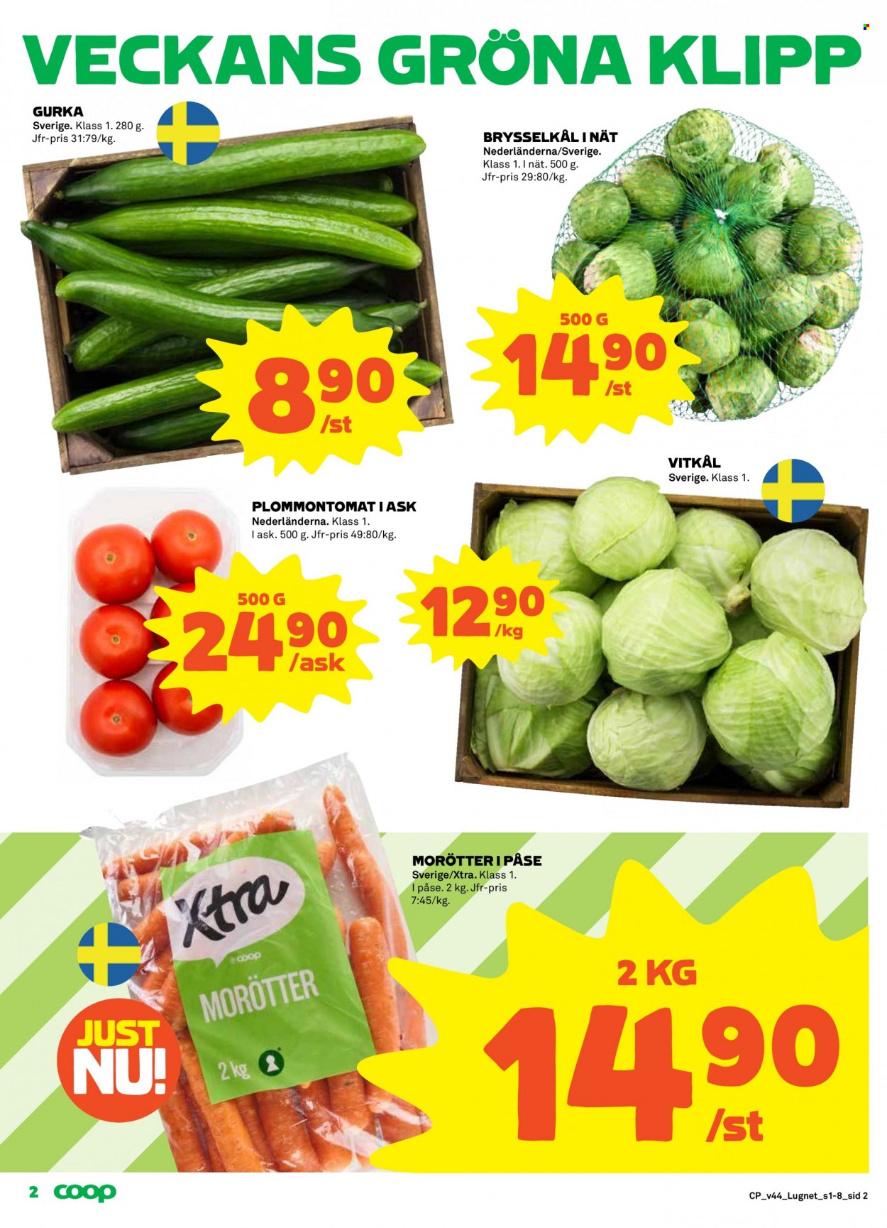 Coop reklamblad - 31/10 2022 - 6/11 2022. Sida 2