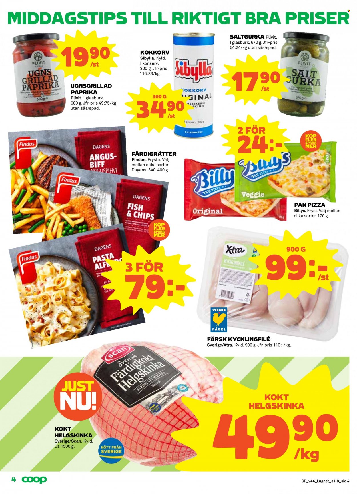Coop reklamblad - 31/10 2022 - 6/11 2022. Sida 4