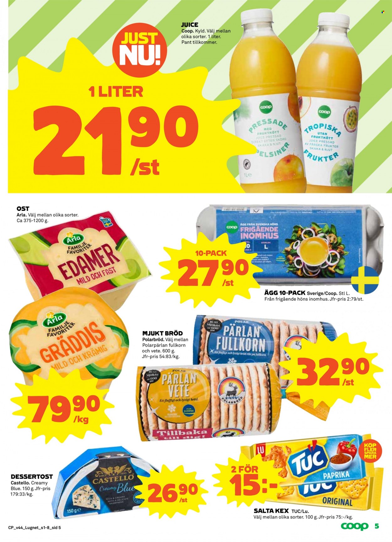 Coop reklamblad - 31/10 2022 - 6/11 2022. Sida 5