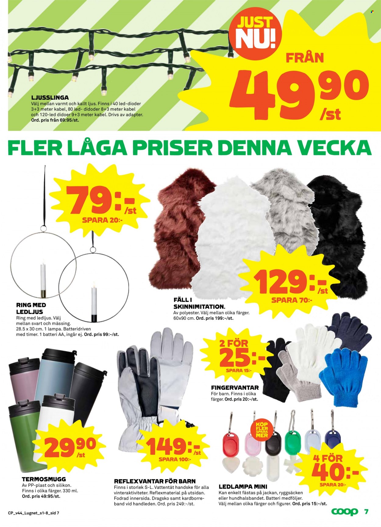 Coop reklamblad - 31/10 2022 - 6/11 2022. Sida 7