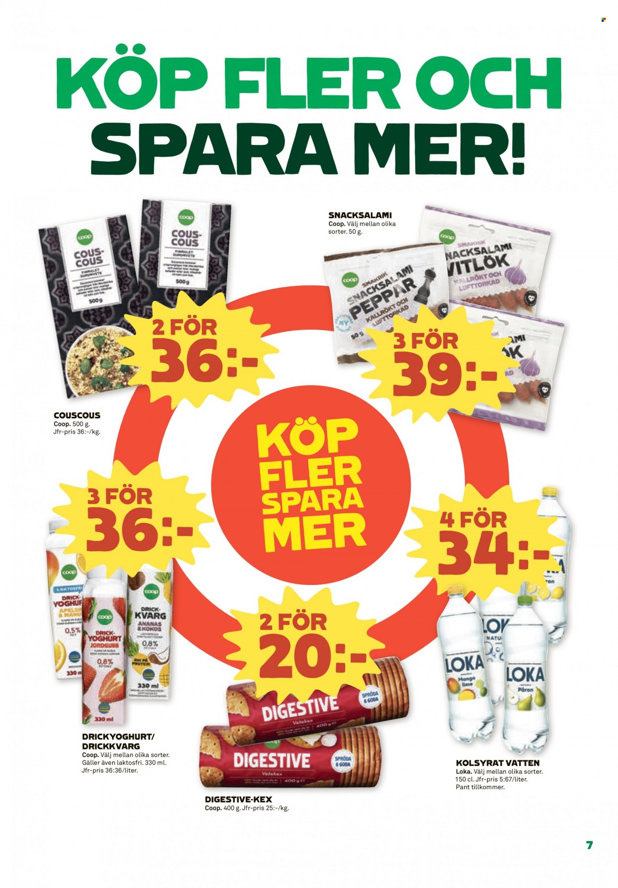 Coop reklamblad - 31/10 2022 - 6/11 2022. Sida 7