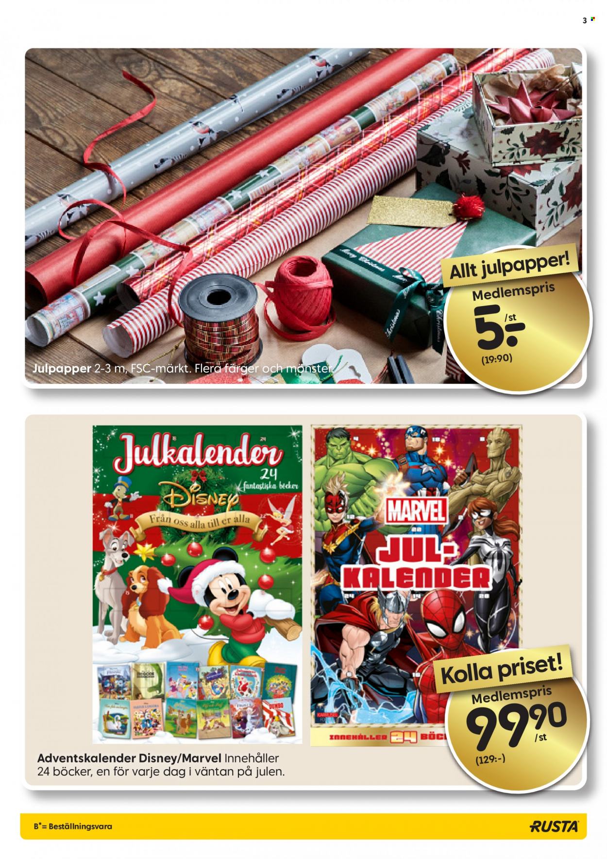 Rusta reklamblad - 2/11 2022 - 6/11 2022. Sida 3