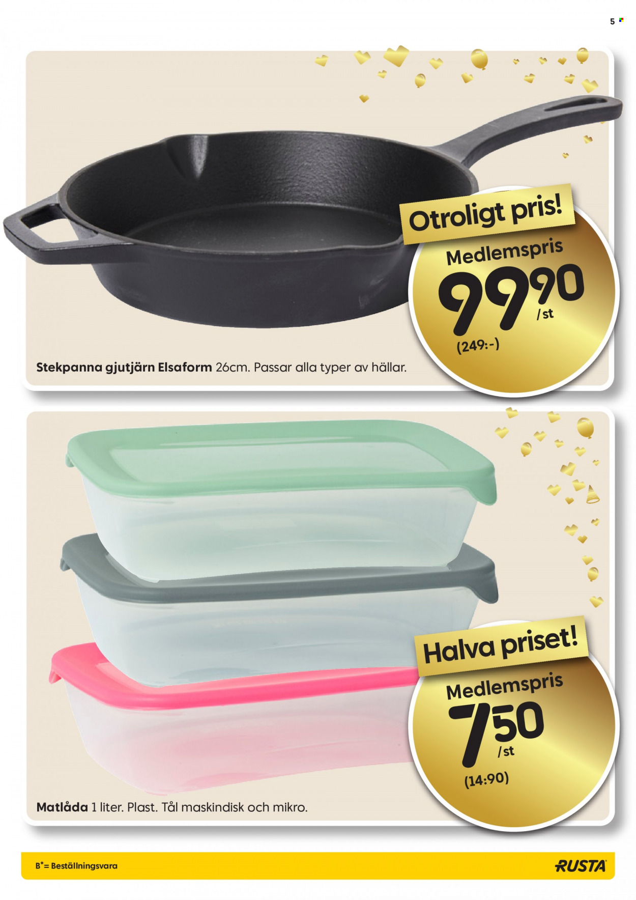 Rusta reklamblad - 2/11 2022 - 6/11 2022. Sida 5