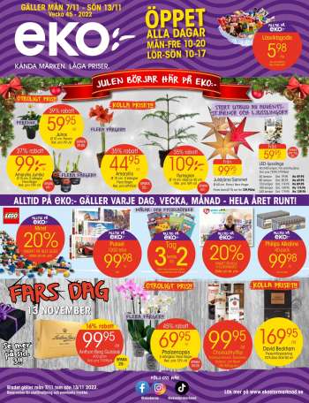 EKO reklamblad - 7/11 2022 - 13/11 2022.