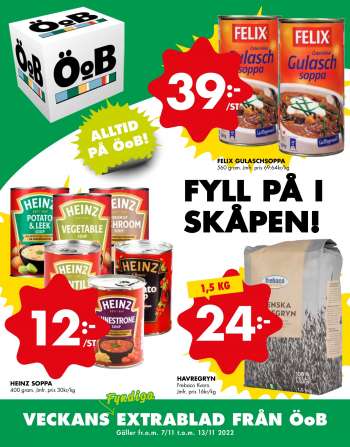 ÖoB reklamblad - 7/11 2022 - 13/11 2022.