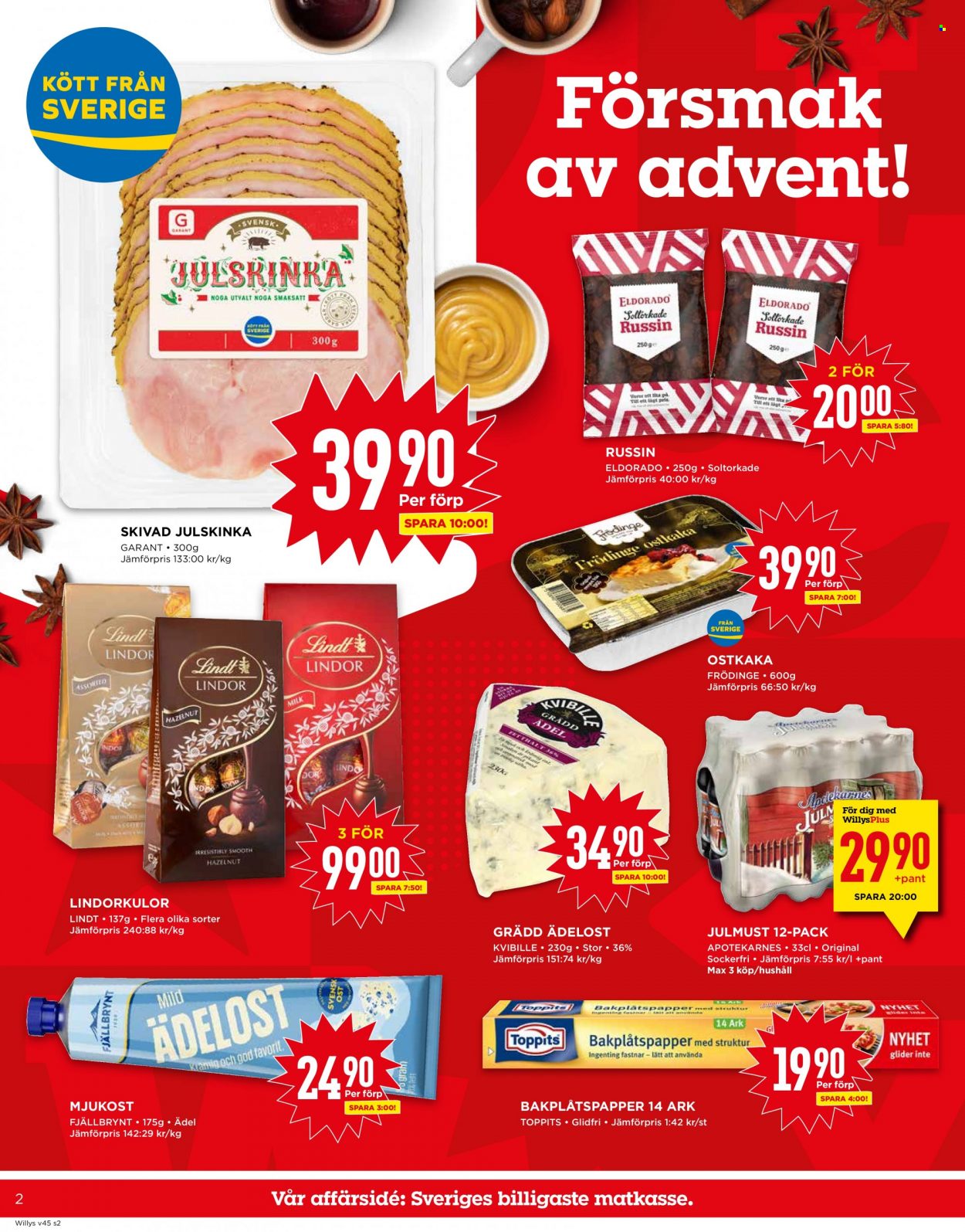 Willys reklamblad - 7/11 2022 - 13/11 2022. Sida 2