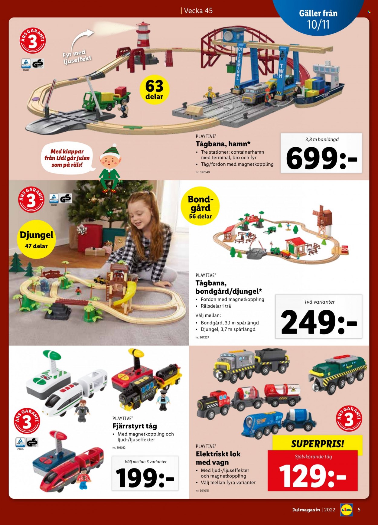 Lidl reklamblad - 8/11 2022 - 15/12 2022. Sida 5
