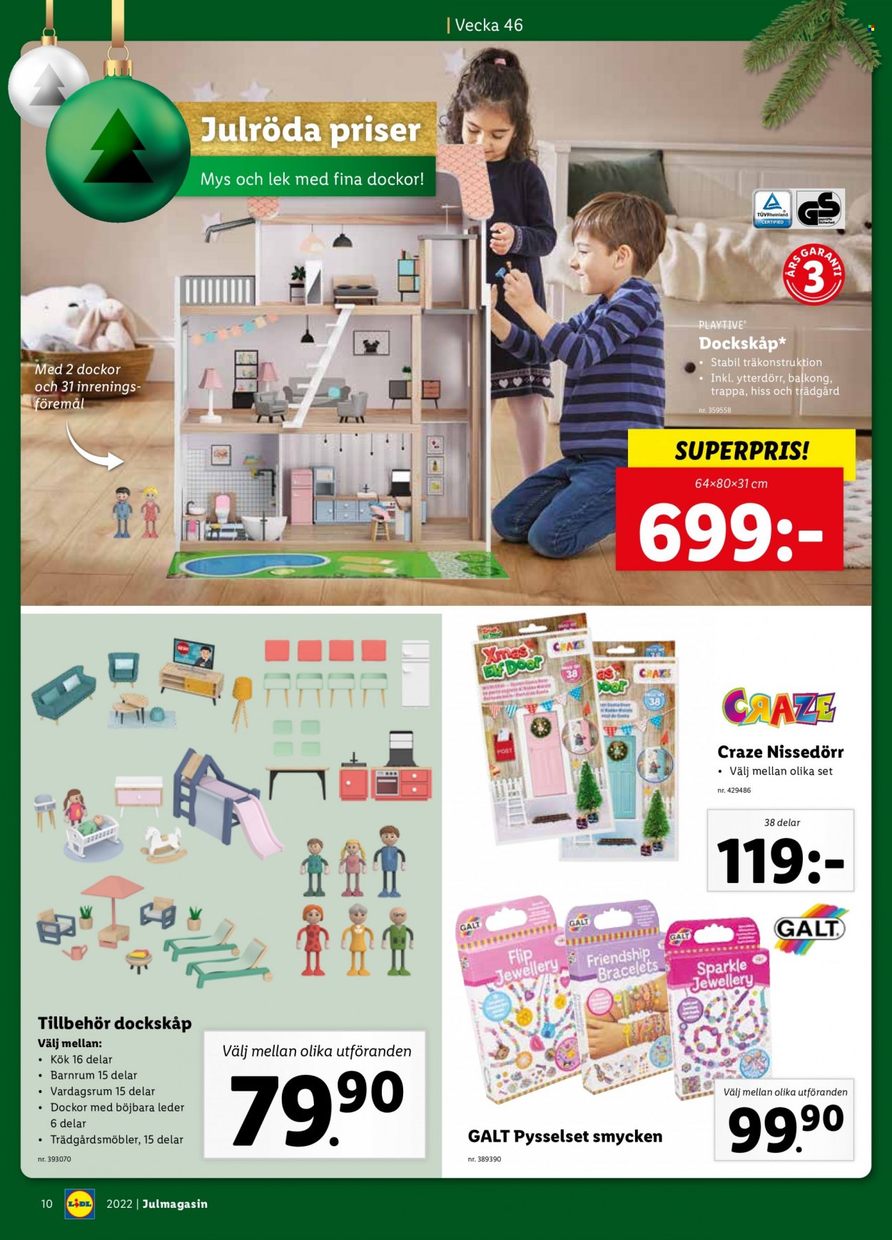 Lidl reklamblad - 8/11 2022 - 15/12 2022. Sida 10