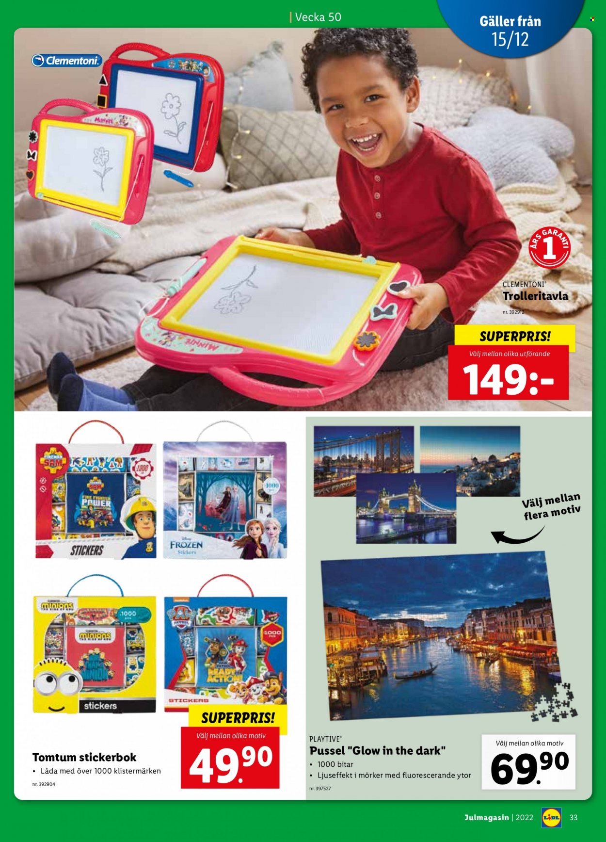 Lidl reklamblad - 8/11 2022 - 15/12 2022. Sida 33