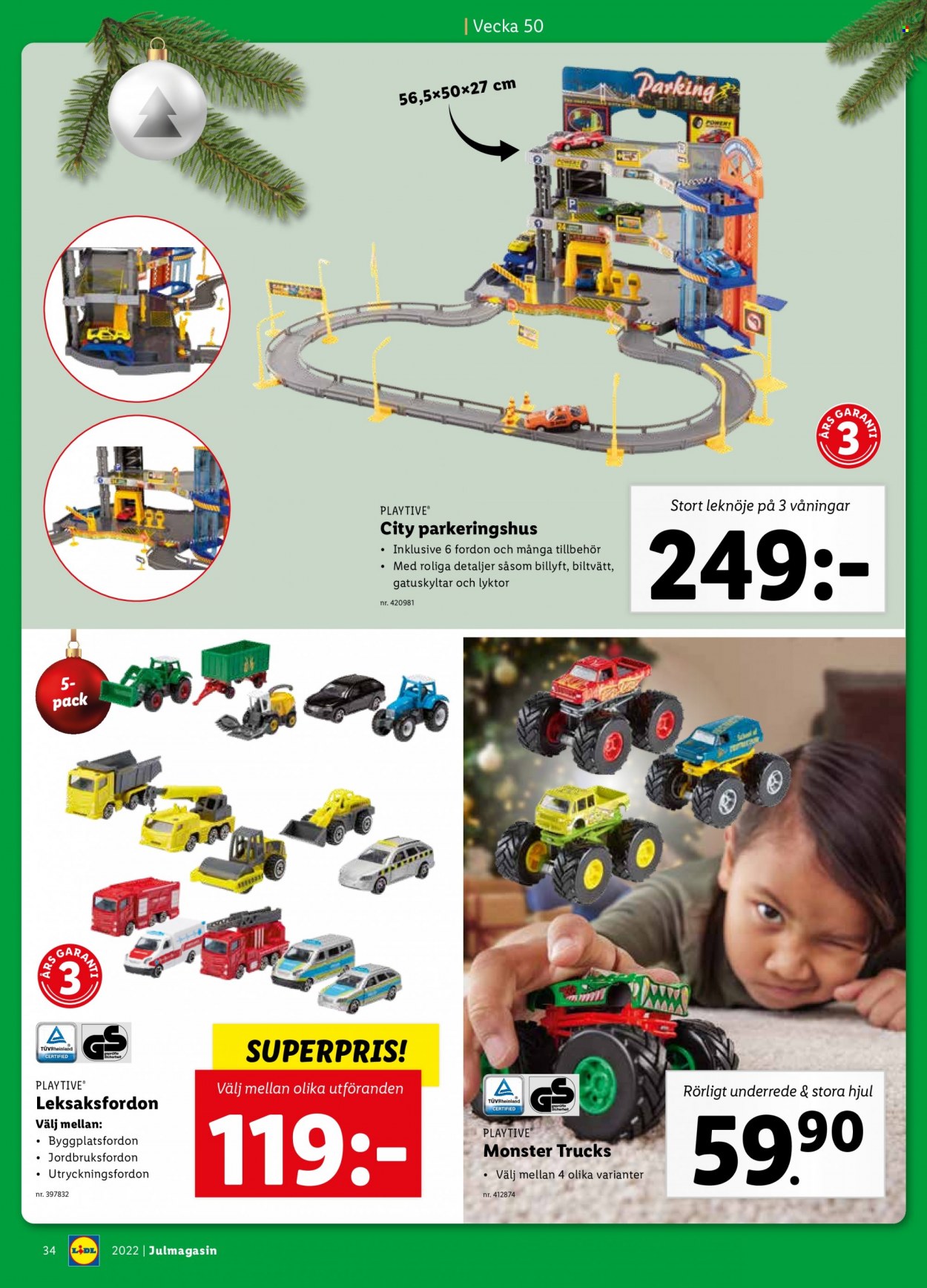 Lidl reklamblad - 8/11 2022 - 15/12 2022. Sida 34
