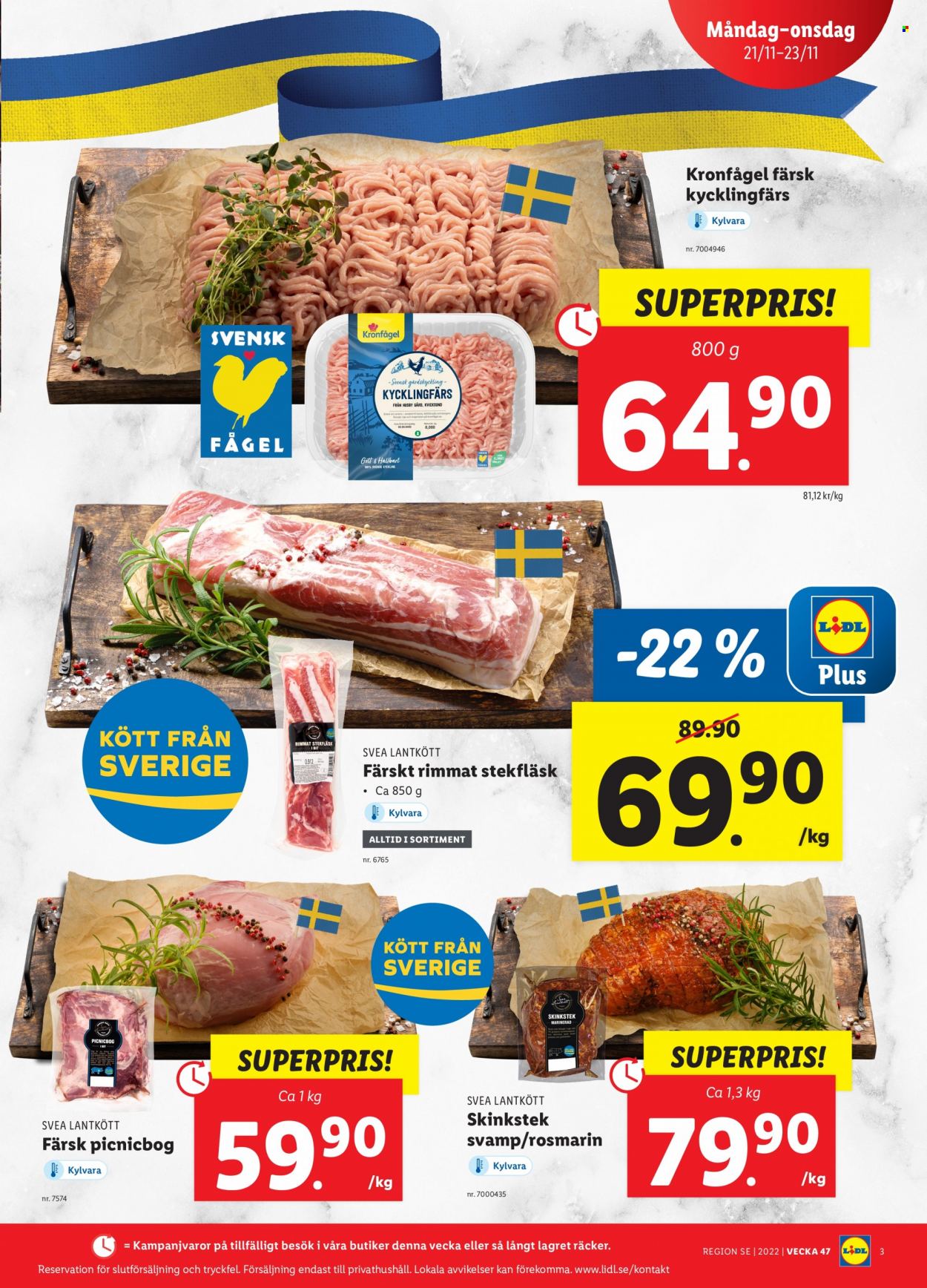 Lidl reklamblad - 21/11 2022 - 27/11 2022. Sida 3