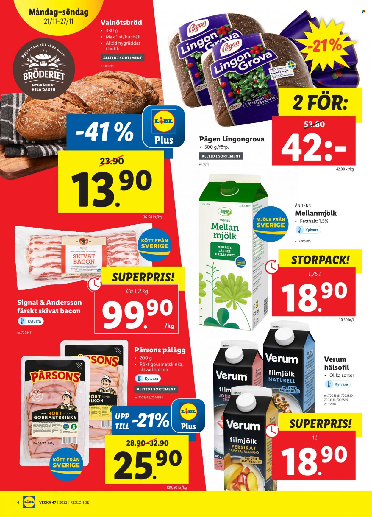 Lidl reklamblad - 21/11 2022 - 27/11 2022. Sida 4