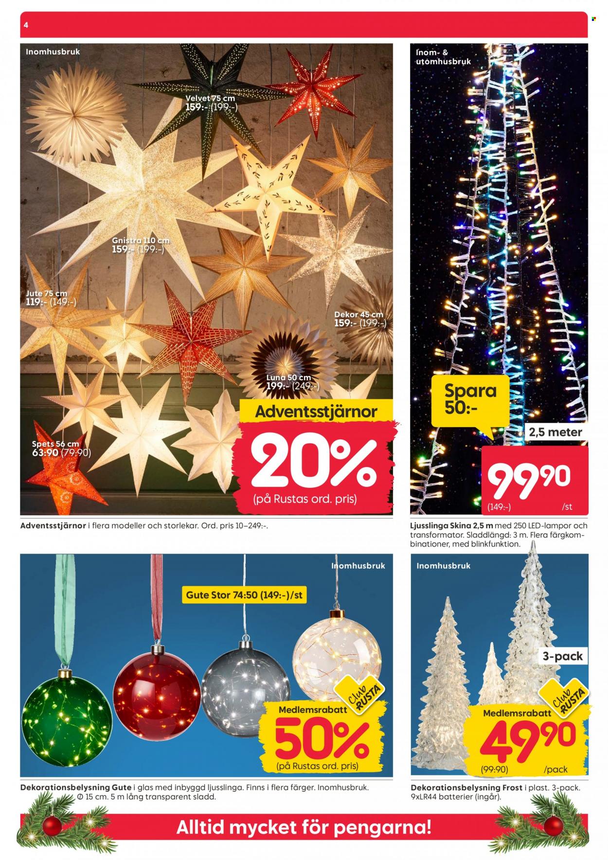 Rusta reklamblad - 17/11 2022 - 20/11 2022. Sida 4