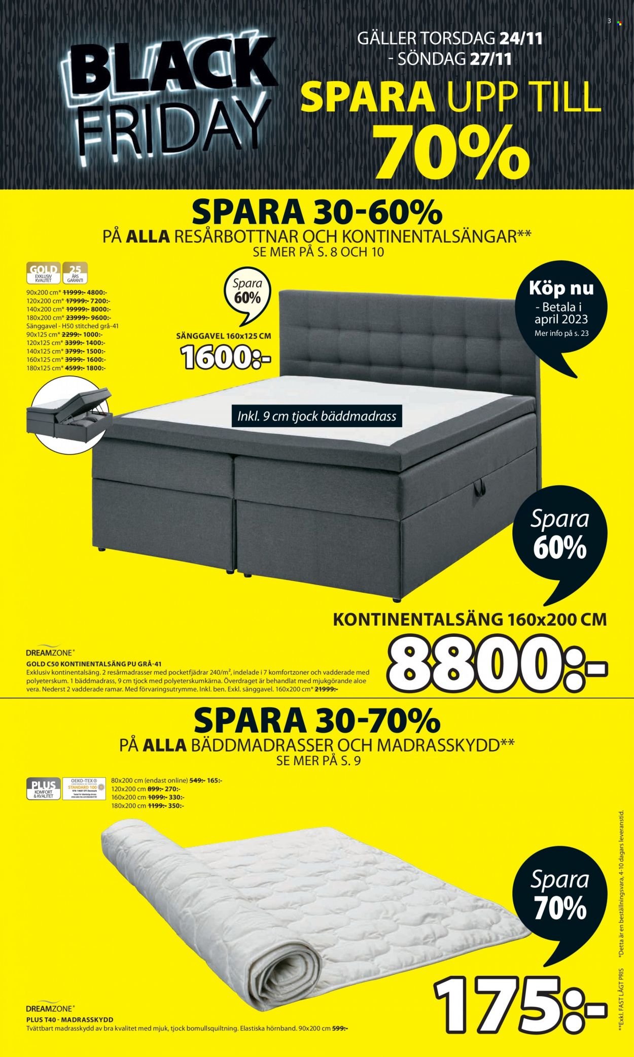 JYSK reklamblad - 24/11 2022 - 27/11 2022. Sida 3