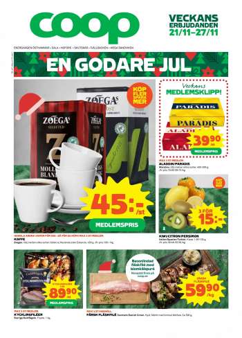 Coop reklamblad - 21/11 2022 - 27/11 2022.