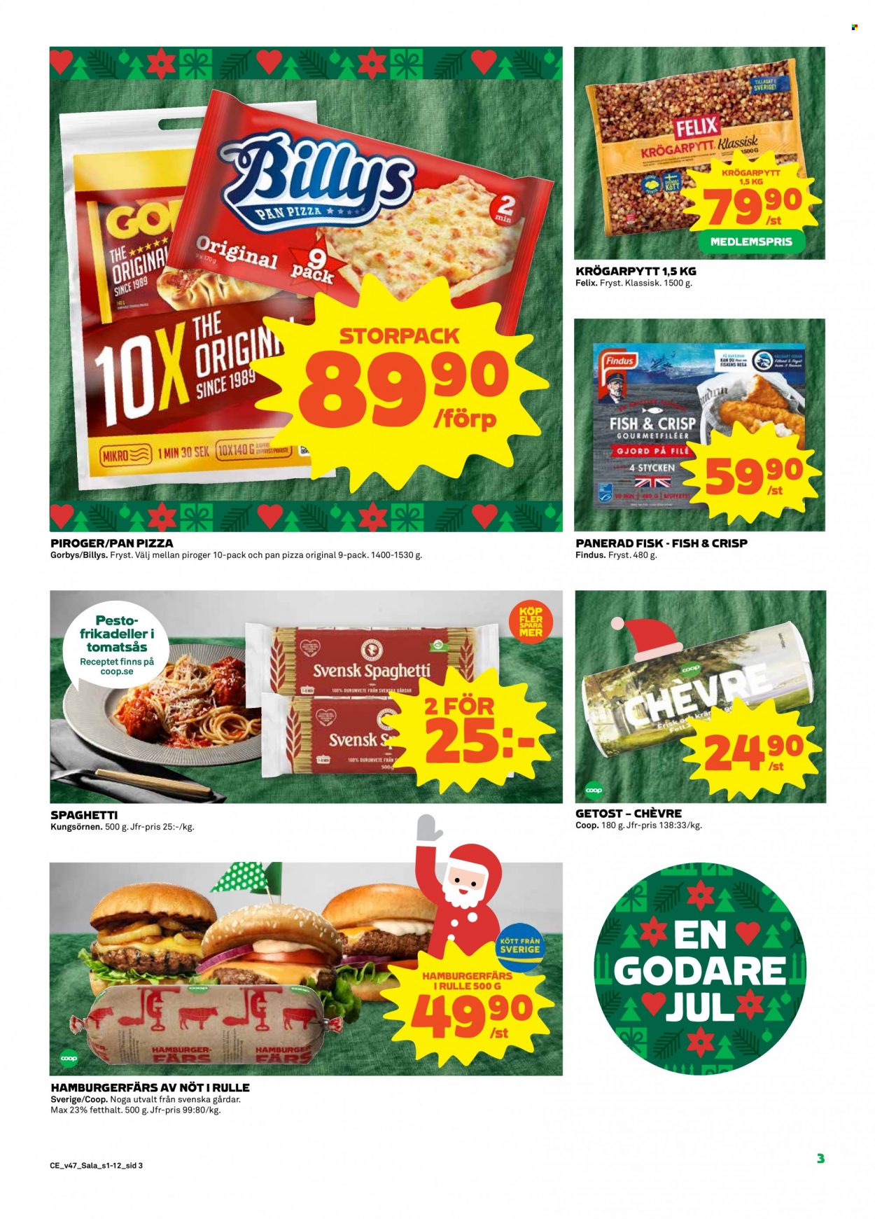 Coop reklamblad - 21/11 2022 - 27/11 2022. Sida 3