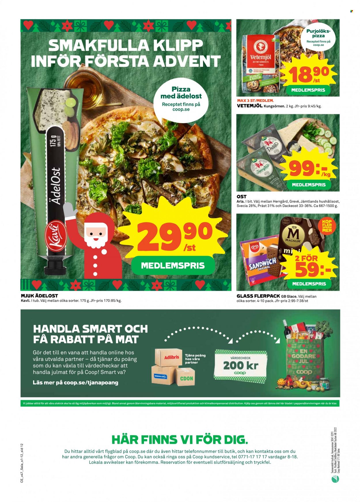 Coop reklamblad - 21/11 2022 - 27/11 2022. Sida 12
