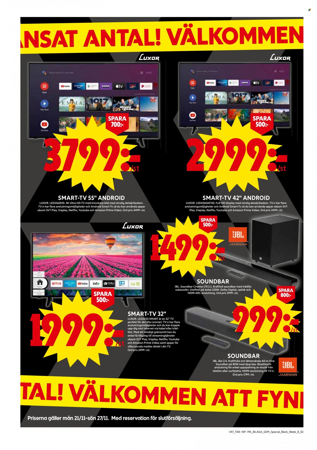 ICA reklamblad - 21/11 2022 - 27/11 2022. Sida 2