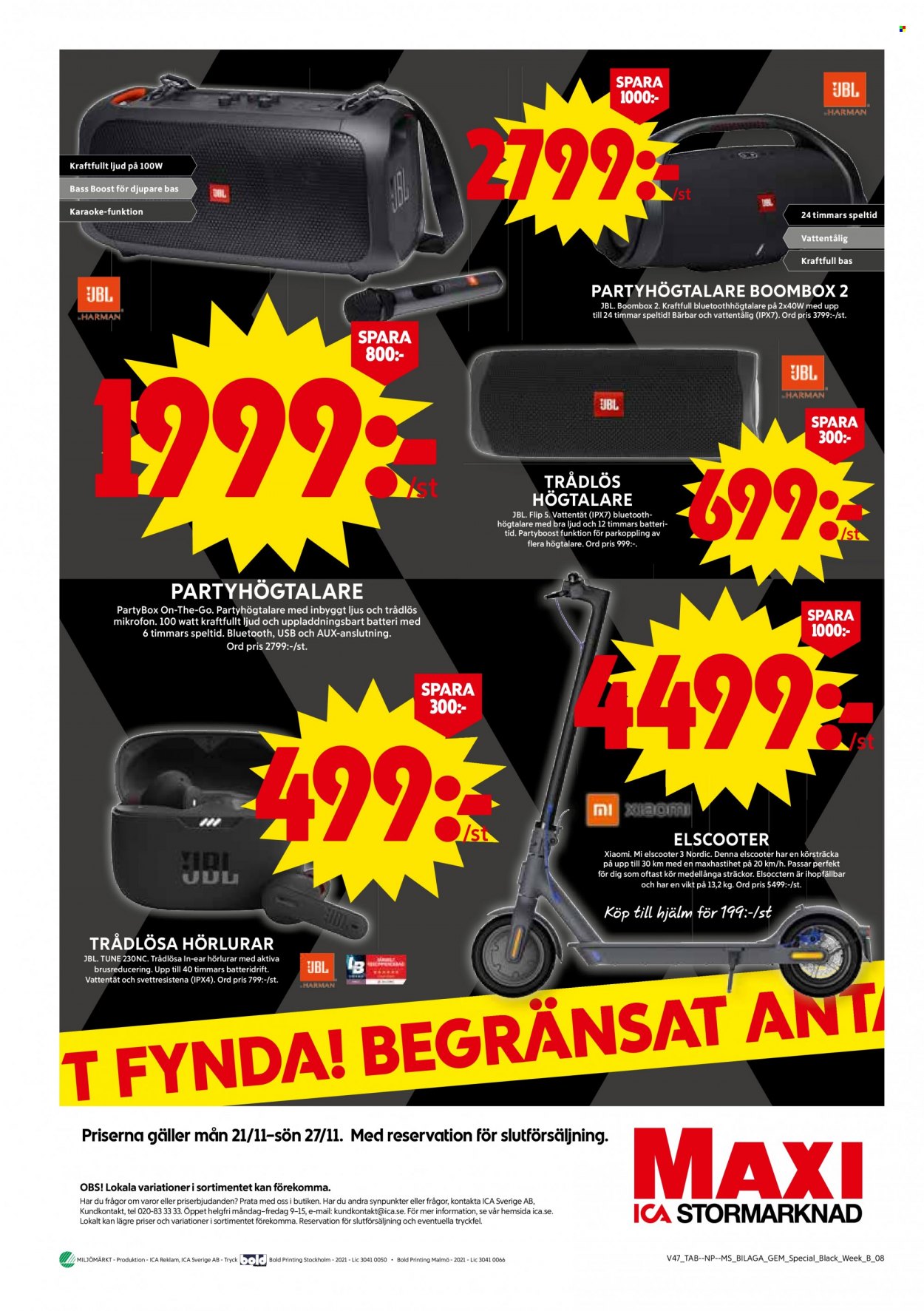 ICA reklamblad - 21/11 2022 - 27/11 2022. Sida 8