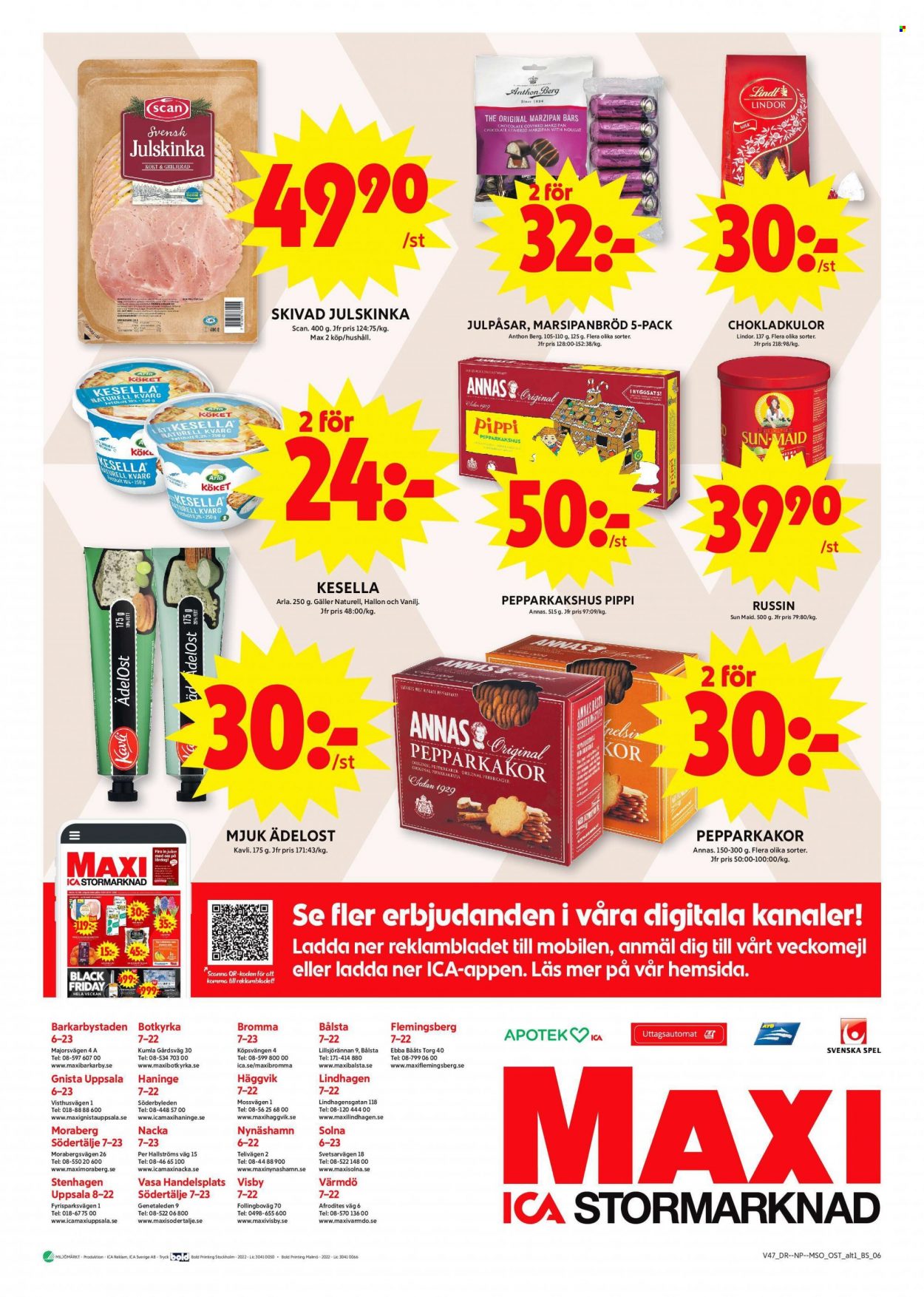 ICA reklamblad - 21/11 2022 - 27/11 2022. Sida 18