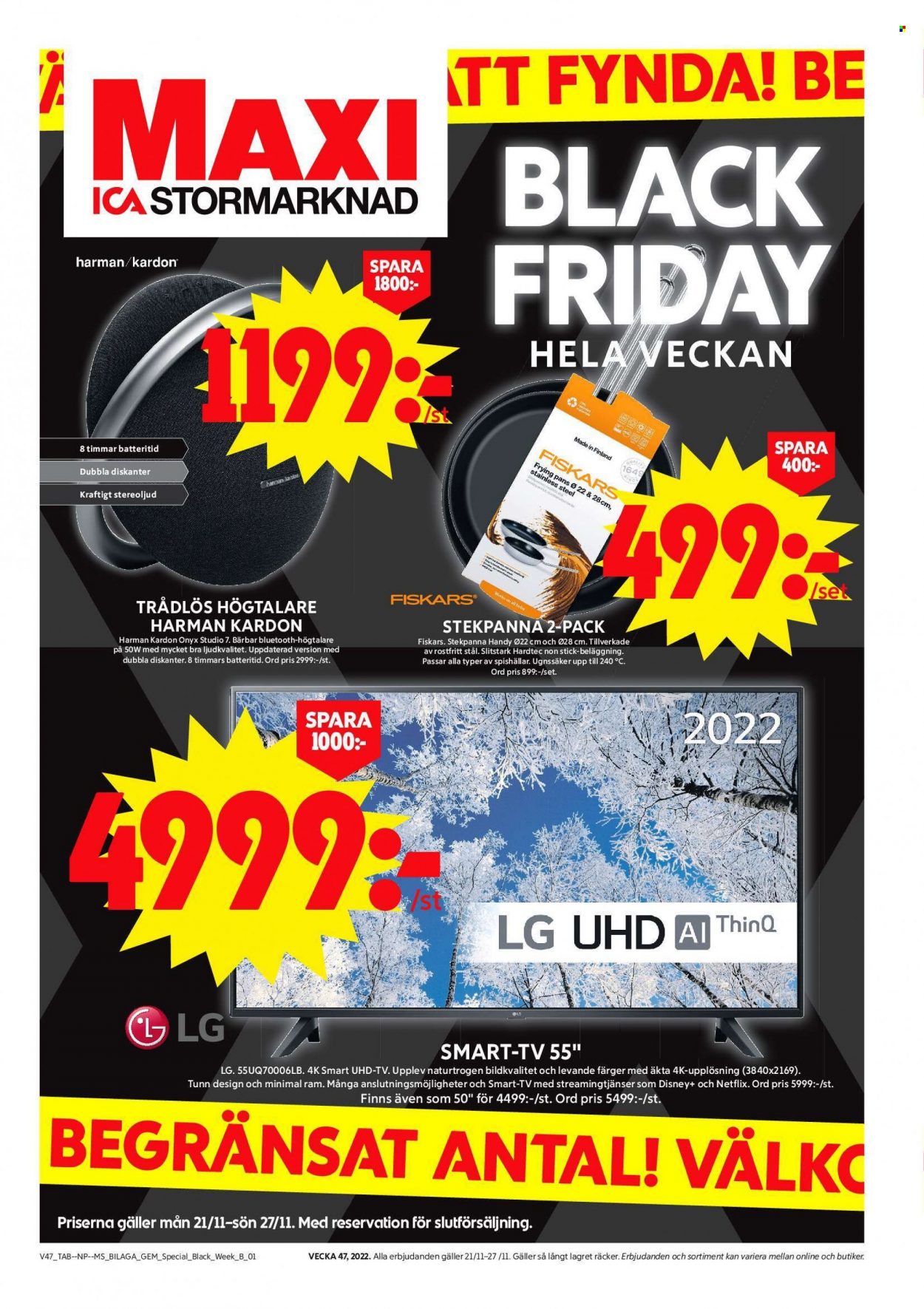 ICA reklamblad - 21/11 2022 - 27/11 2022. Sida 19
