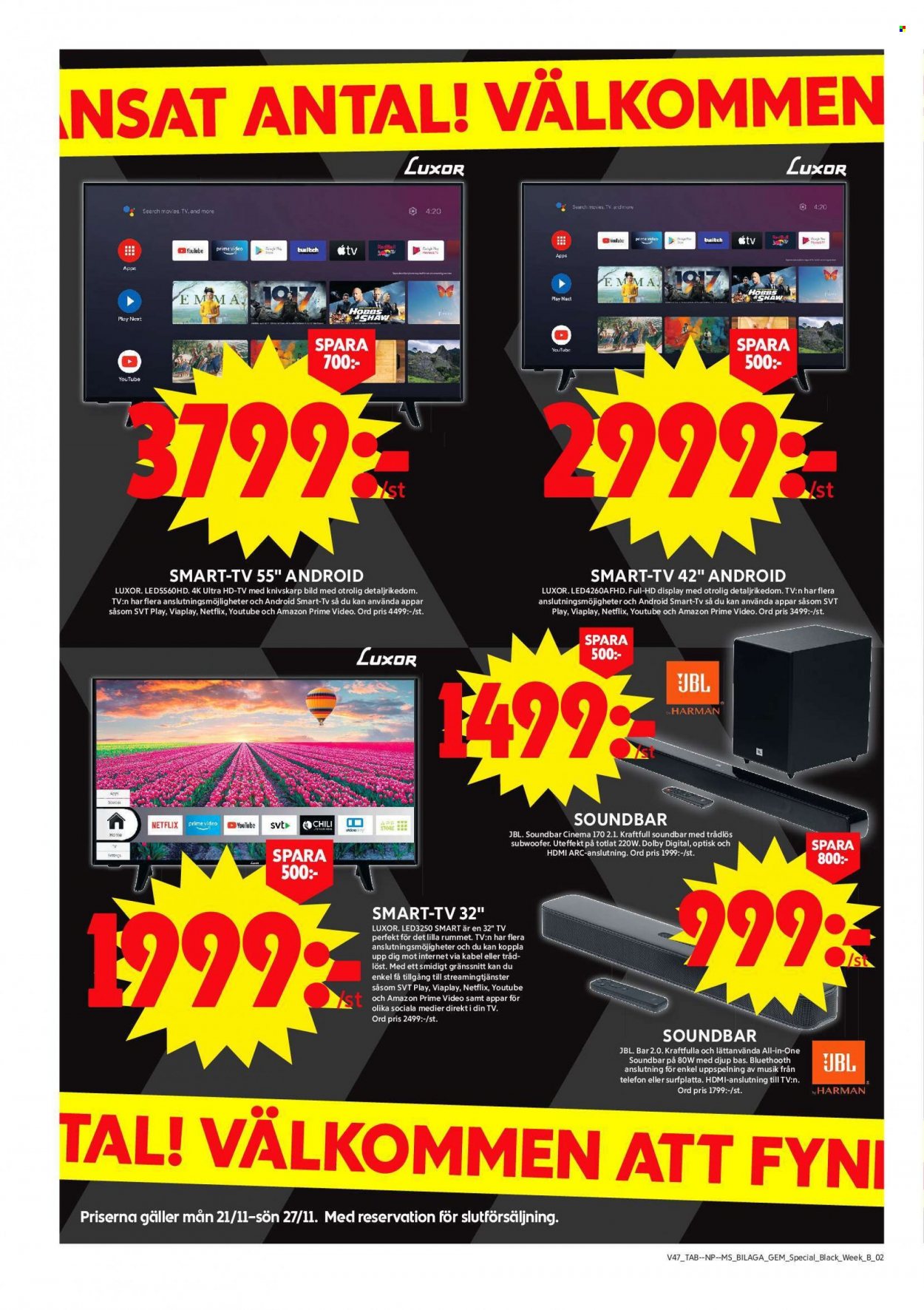 ICA reklamblad - 21/11 2022 - 27/11 2022. Sida 20