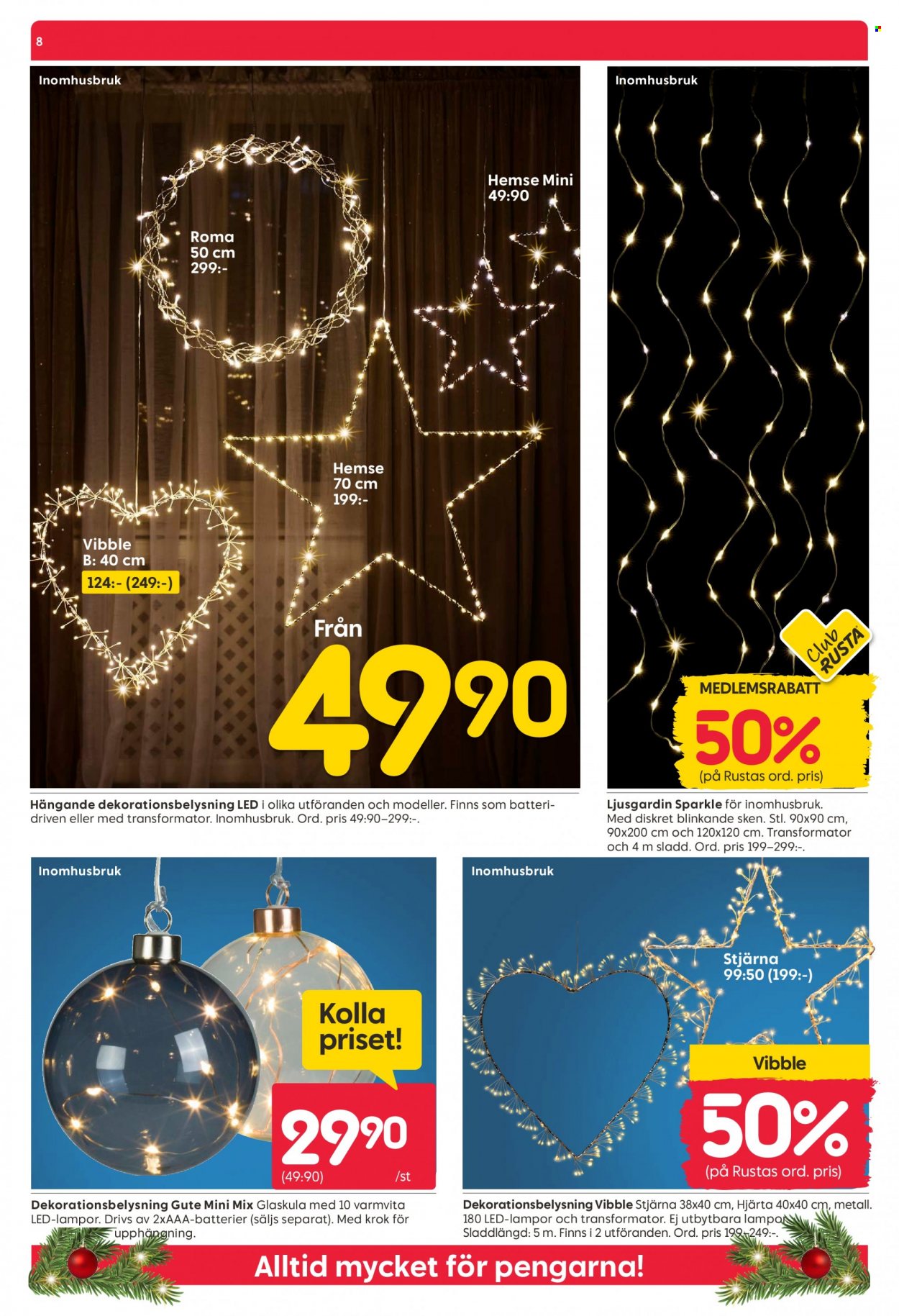 Rusta reklamblad - 24/11 2022 - 27/11 2022. Sida 8