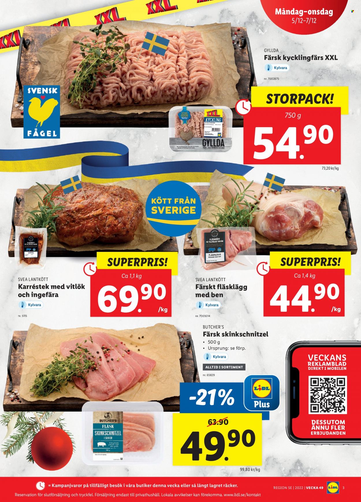 Lidl reklamblad - 5/12 2022 - 11/12 2022. Sida 3